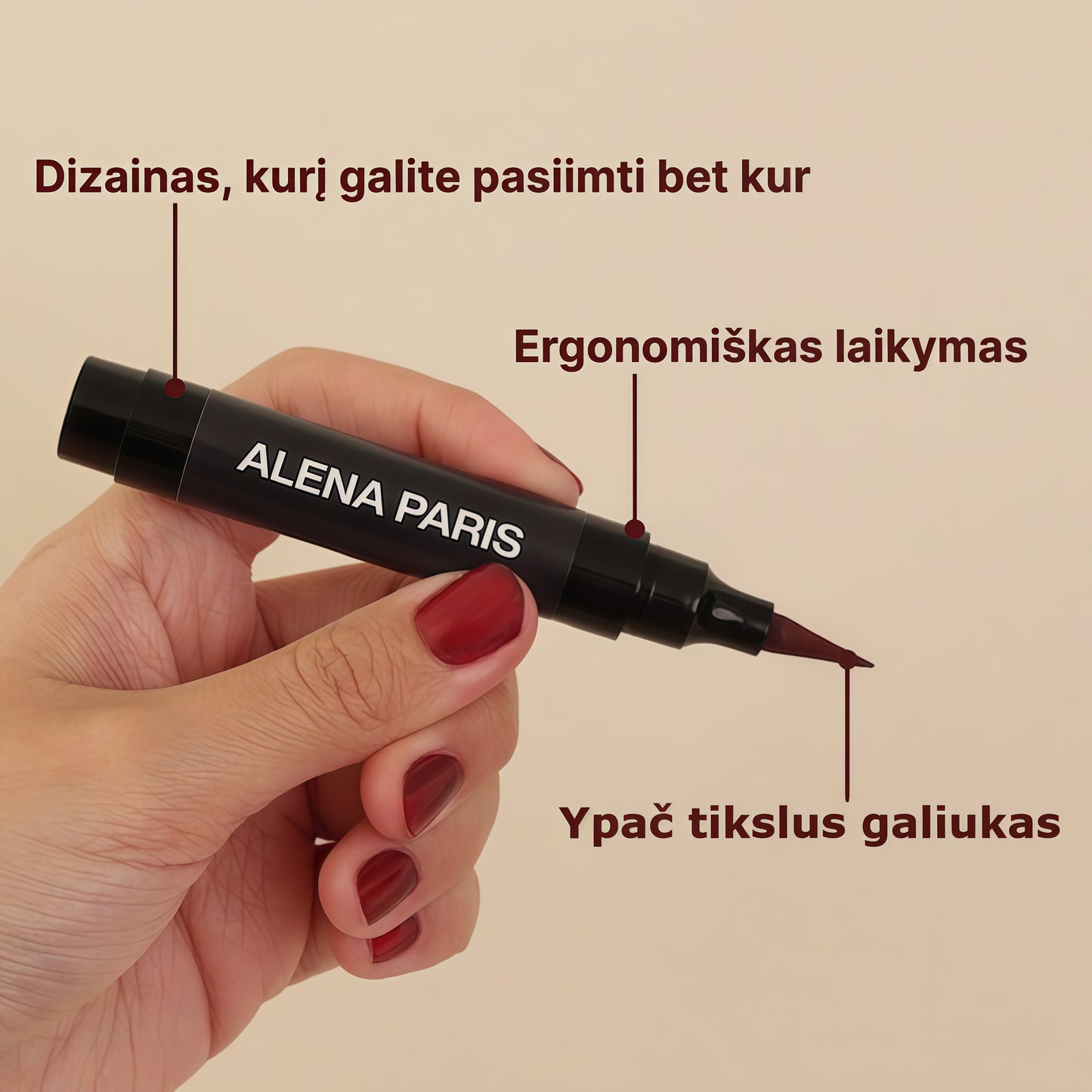 AlenaParis - Nagų lako rašikliai